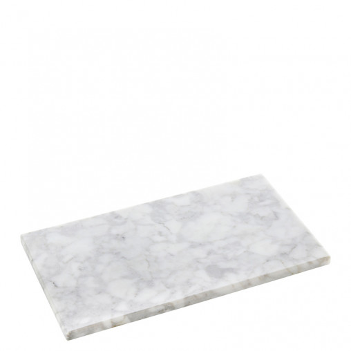 WMF Platte Marmor weiss 28x16x1,2cm