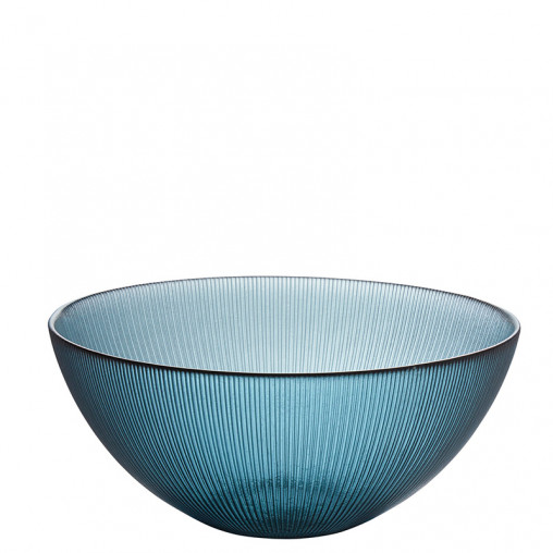 WMF Glas Schale L blaugrün H10,5cm